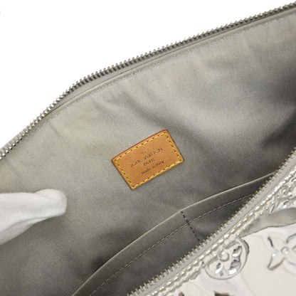 Louis Vuitton 2008 Silver Monogram Miroir Speedy 35 Handbag M95786
