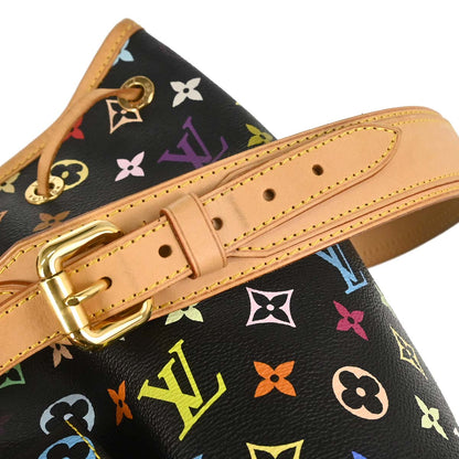 Louis Vuitton 2008 Black Monogram Multicolor Petite Noe Handbag M42230