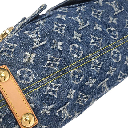 Louis Vuitton Blue Monogram Denim Baggy PM Shoulder Bag M95049