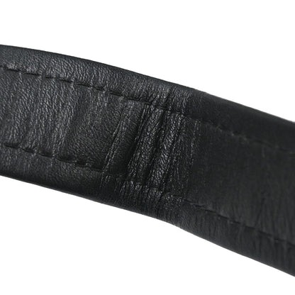 Chanel 2005-2006 Black Lambskin Woven Stass Clutch Bag