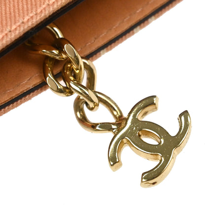 Chanel 2002-2003 Pink Canvas COCO Chain Handbag
