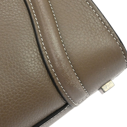 Celine Brown Mini Luggage Tote Handbag