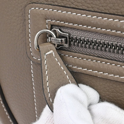 Celine Brown Mini Luggage Tote Handbag