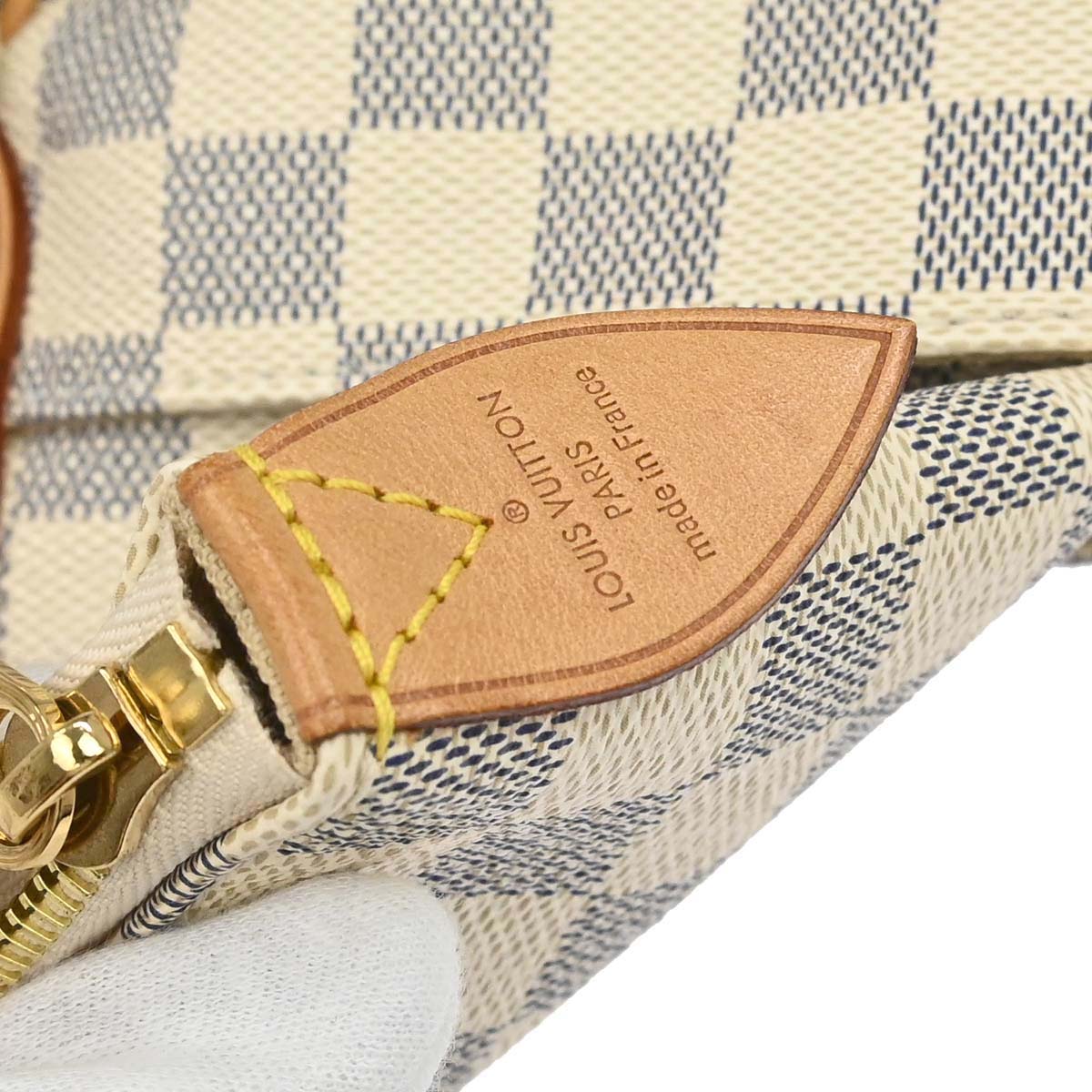 Louis Vuitton 2011 Damier Azur Totally MM Tote Handbag N51262