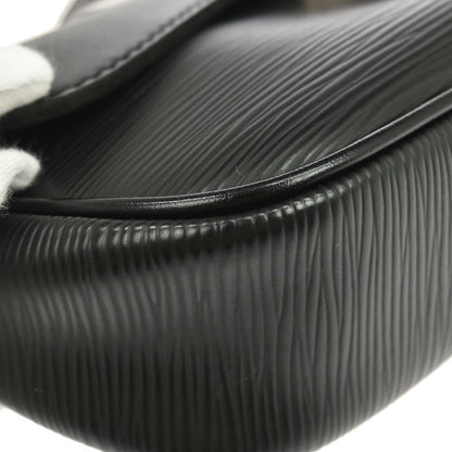Louis Vuitton 2007 Black Epi Pochette Montaigne Handbag M59292