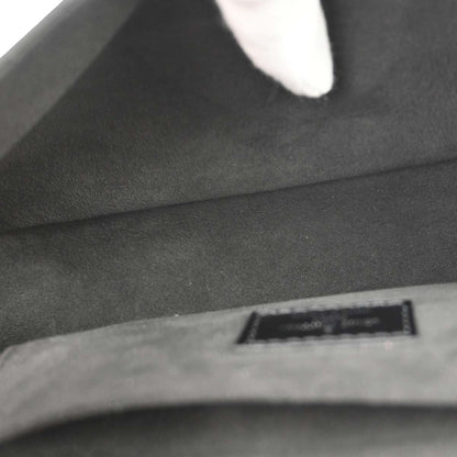 Louis Vuitton 2007 Black Epi Pochette Montaigne Handbag M59292