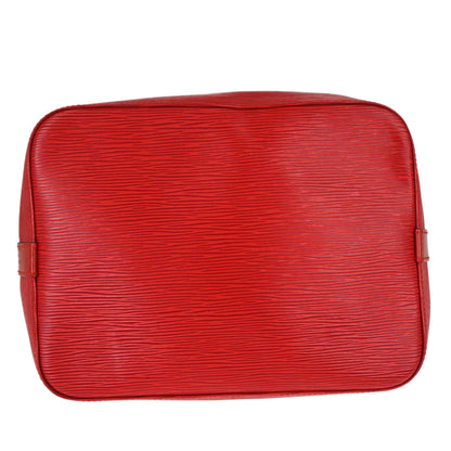 Louis Vuitton 1996 Red Epi Petite Noe Shoulder Bag M44107