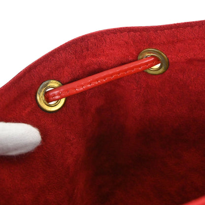 Louis Vuitton 1996 Red Epi Petite Noe Shoulder Bag M44107