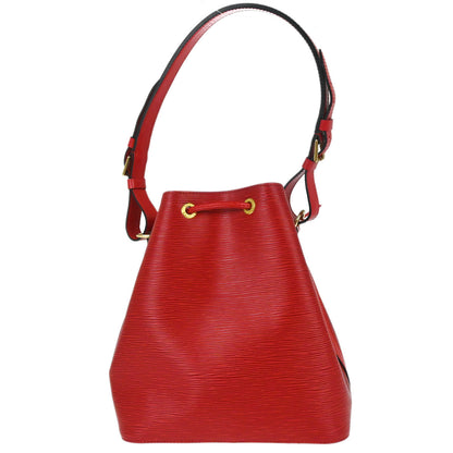 Louis Vuitton 2002 Red Epi Petite Noe Shoulder Bag M44107