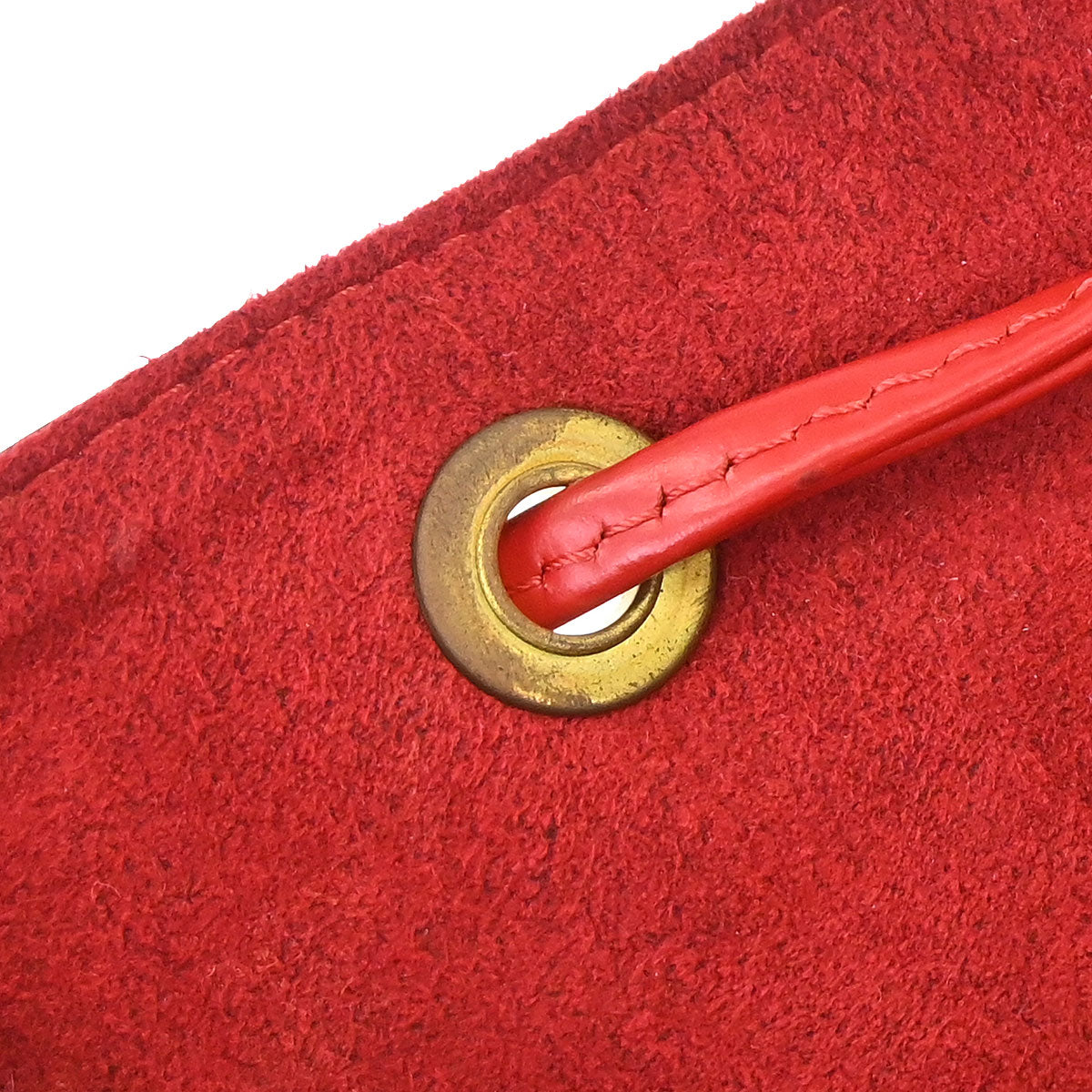 Louis Vuitton 2002 Red Epi Petite Noe Shoulder Bag M44107