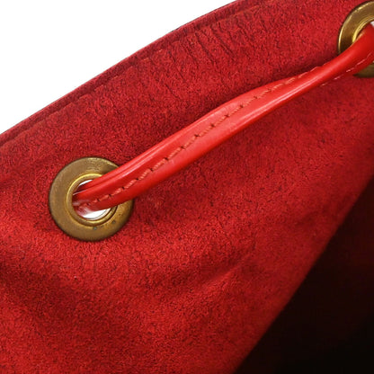 Louis Vuitton 2002 Red Epi Petite Noe Shoulder Bag M44107
