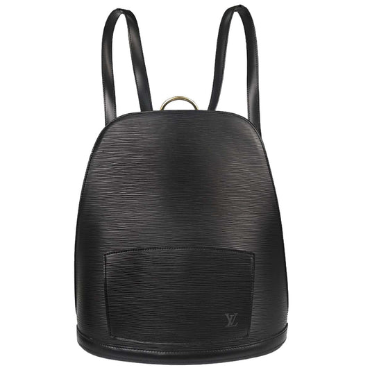 Louis Vuitton Black Epi Gobelins Backpack M52292