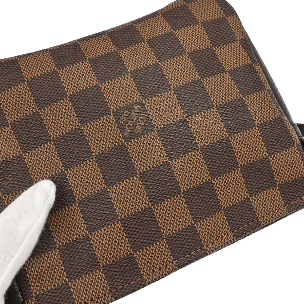 Louis Vuitton Damier Trousse Makeup Handbag N51982
