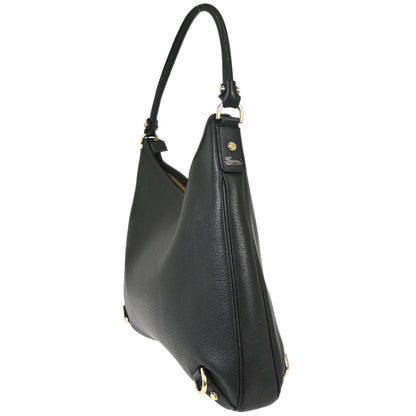 Gucci Black Leather Abbey D-ring Handbag