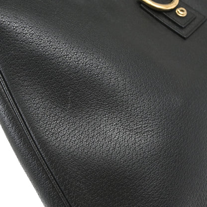 Gucci Black Leather Abbey D-ring Handbag