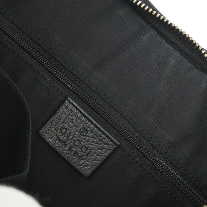 Gucci Black Leather Abbey D-ring Handbag