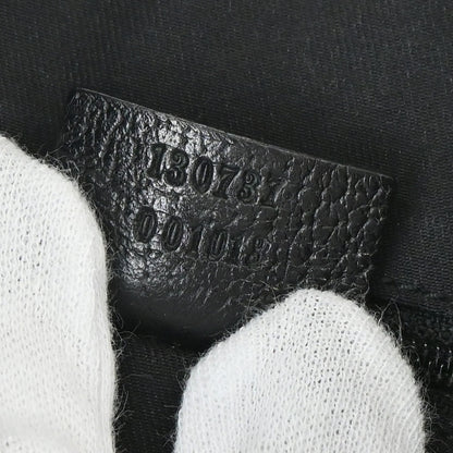 Gucci Black Leather Abbey D-ring Handbag