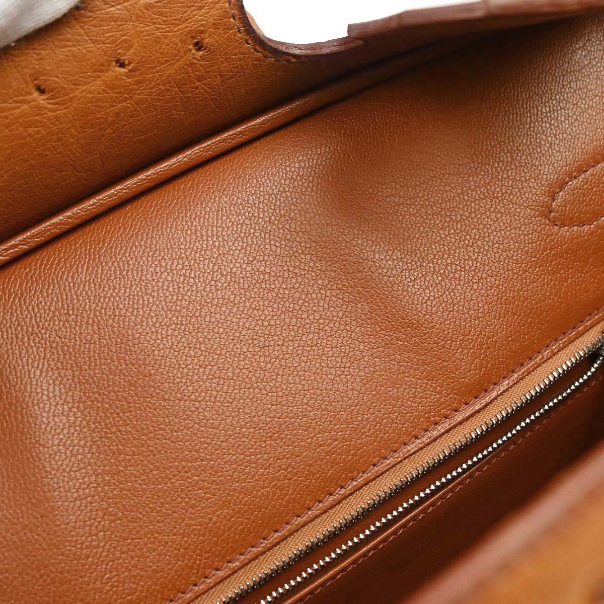 Hermes * Chestnut Ostrich Birkin 30 Handbag