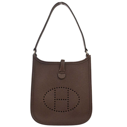 Hermes Ebene Epsom Evelyne TPM Handbag