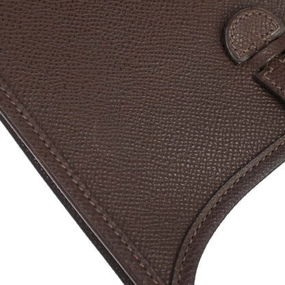Hermes Ebene Epsom Evelyne TPM Handbag