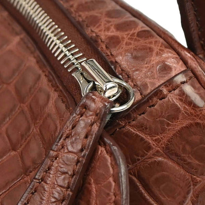 Hermes * Terre Matt Niloticus Crocodile Lindy 30 Shoulder Bag