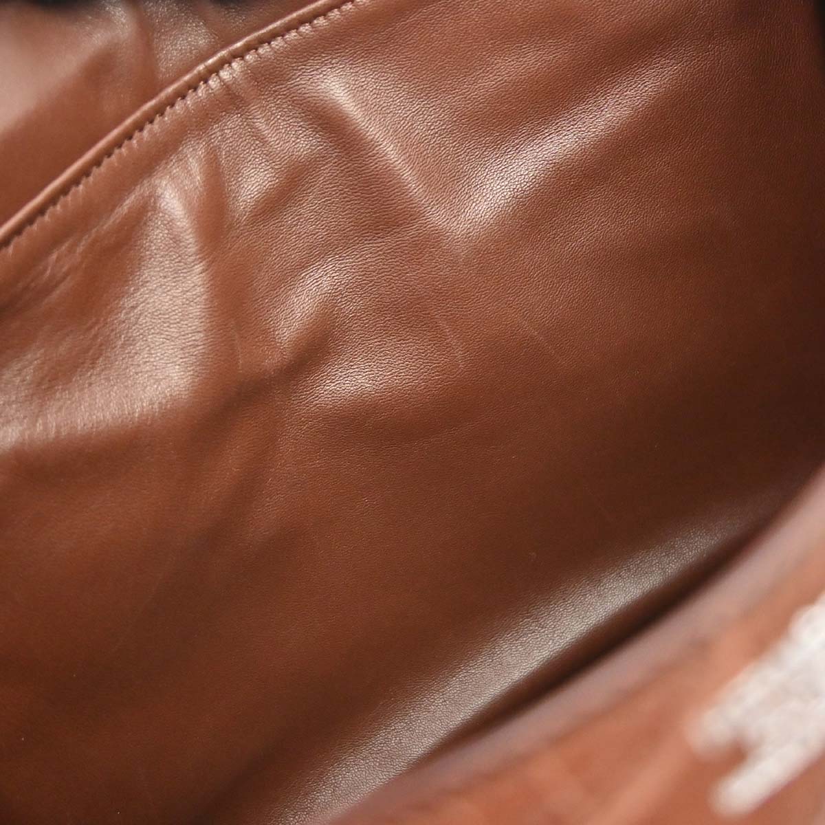 Hermes * Terre Matt Niloticus Crocodile Lindy 30 Shoulder Bag