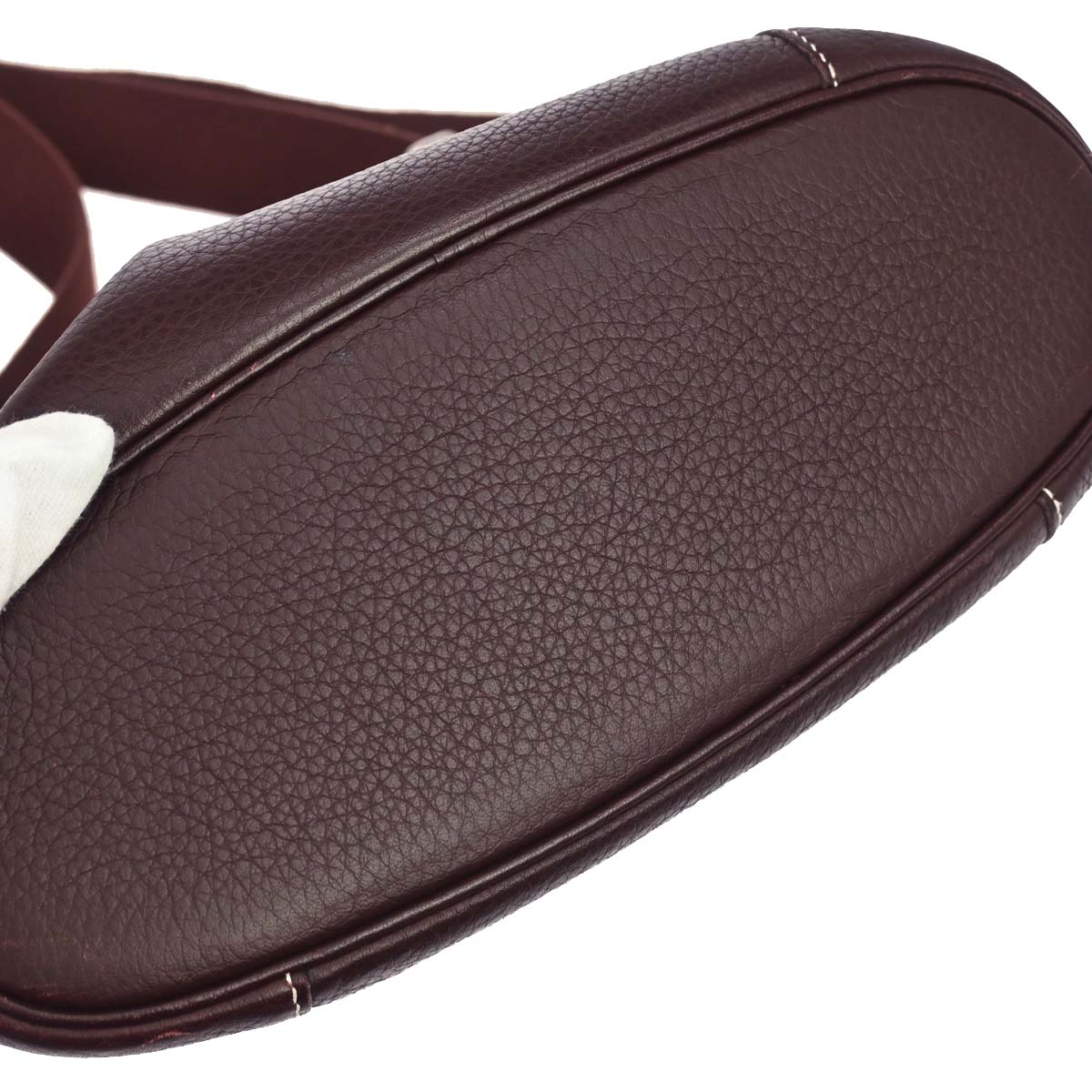 Hermes Prune Taurillon Clemence Good News PM Shoulder Bag