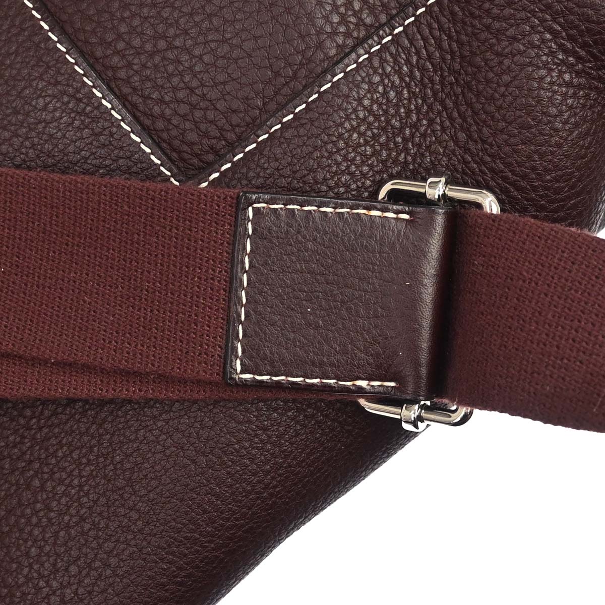 Hermes Prune Taurillon Clemence Good News PM Shoulder Bag