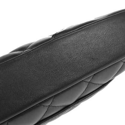Chanel 2003-2004 Black Calfskin Cambon Ligne Handbag