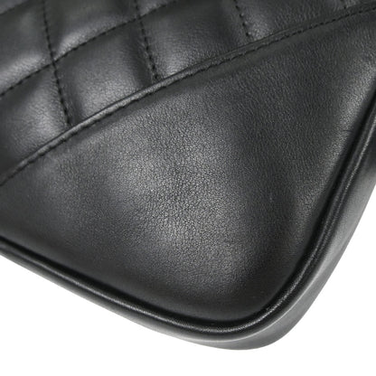 Chanel 2003-2004 Black Calfskin Cambon Ligne Handbag