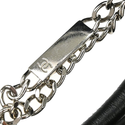 Chanel 2003-2004 Black Calfskin Cambon Ligne Handbag