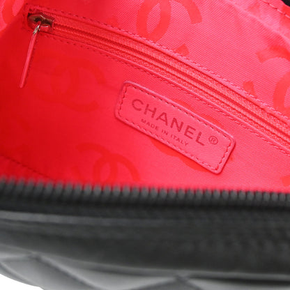 Chanel 2003-2004 Black Calfskin Cambon Ligne Handbag