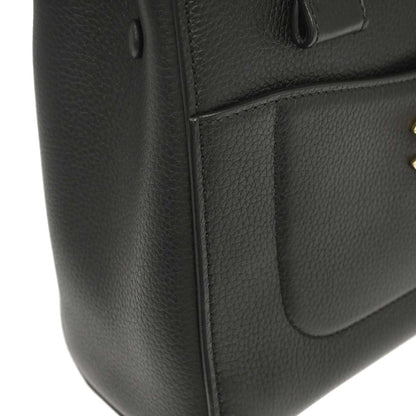 Chanel 2017-2018 Black Calfskin Neo Executive Cerf 2way Shoulder Tote Bag