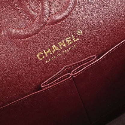 Chanel Black Caviar Skin Small Classic Double Flap Shoulder Bag
