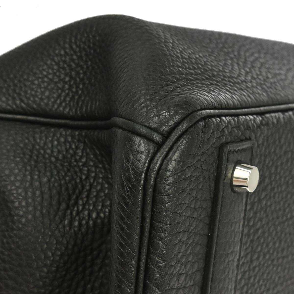 Hermes 2012 Black Togo Birkin 40 Handbag