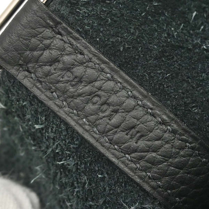 Hermes Black Taurillon Clemence Picotin Lock 22 MM Handbag