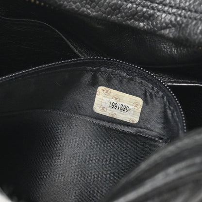 Chanel 1994-1996 Black Caviar Skin Camera Bag Mini