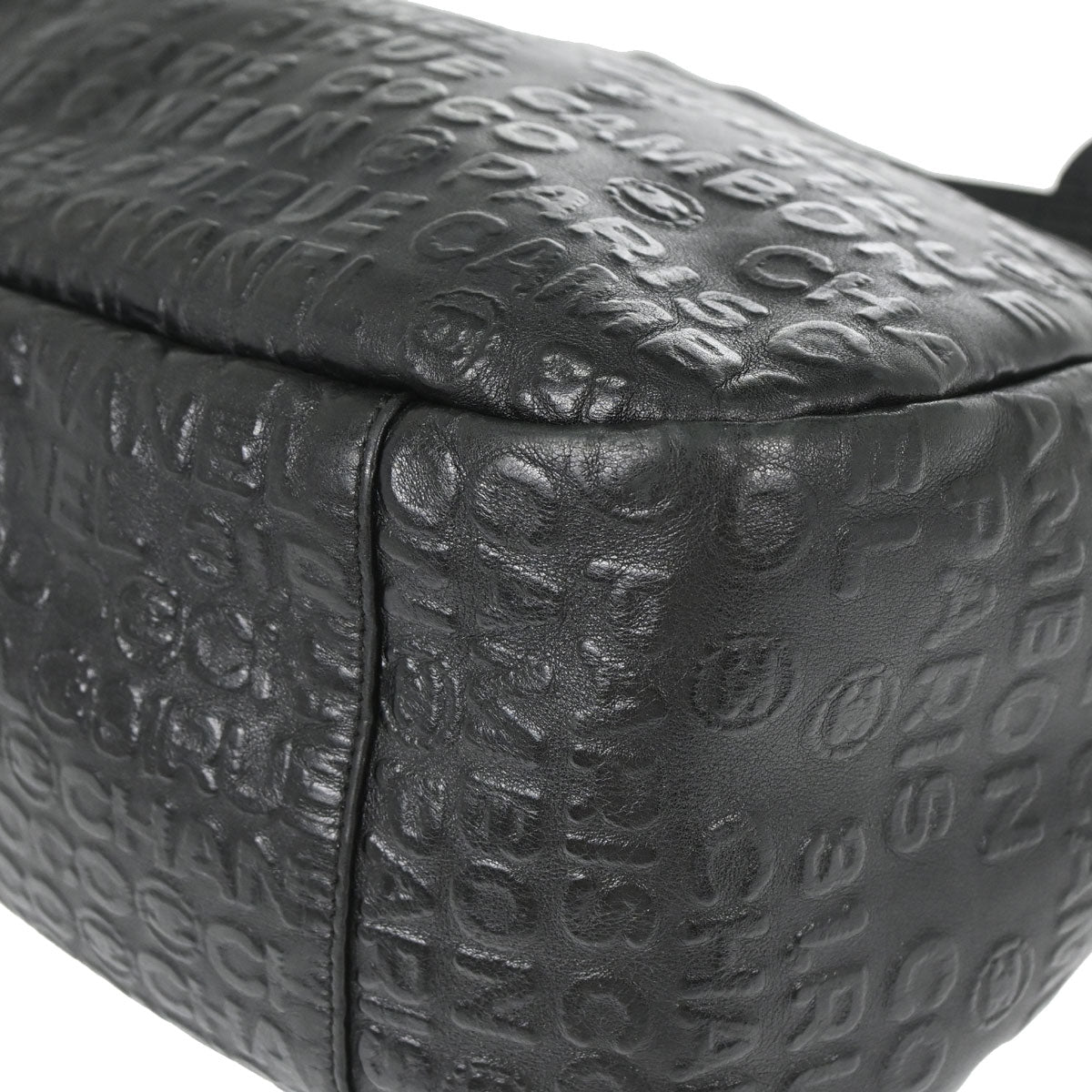 Chanel 2008-2009 Black Calfskin Unlimited Shoulder Bag
