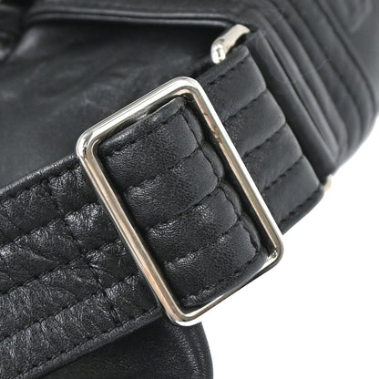 Chanel 2008-2009 Black Calfskin Unlimited Shoulder Bag