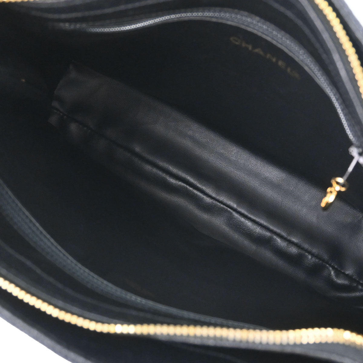 Chanel Black Caviar Skin Shoulder Bag