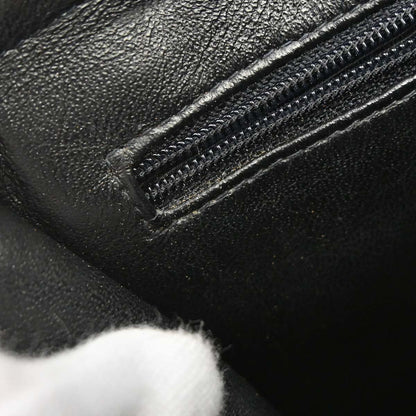 Chanel 1996-1997 Black Lambskin Chain Handbag