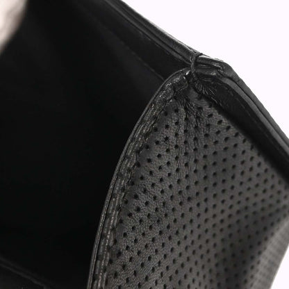 Boy Chanel 2014 Black Perforated Lambskin Medium Shoulder Bag