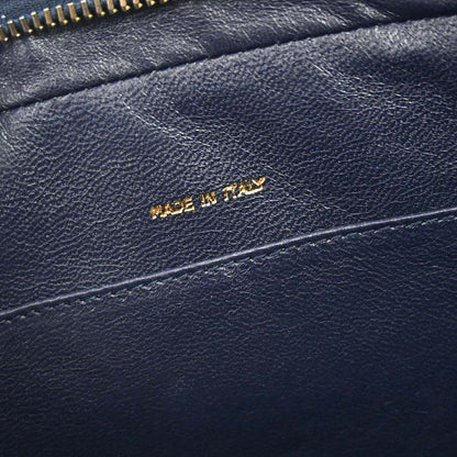 Chanel 1994-1996 Navy Lambskin Camera Bag Small