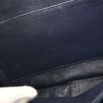 Chanel 1994-1996 Navy Lambskin Camera Bag Small