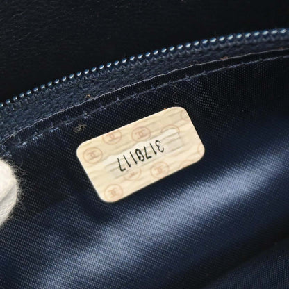 Chanel 1994-1996 Navy Lambskin Camera Bag Small