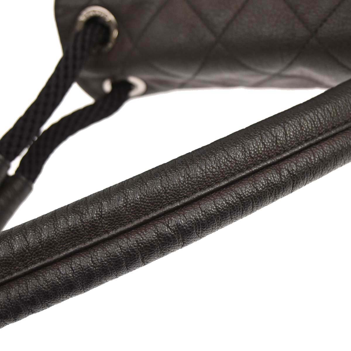 Chanel 2009-2010 Brown Calfskin Yacht Jumbo Handbag