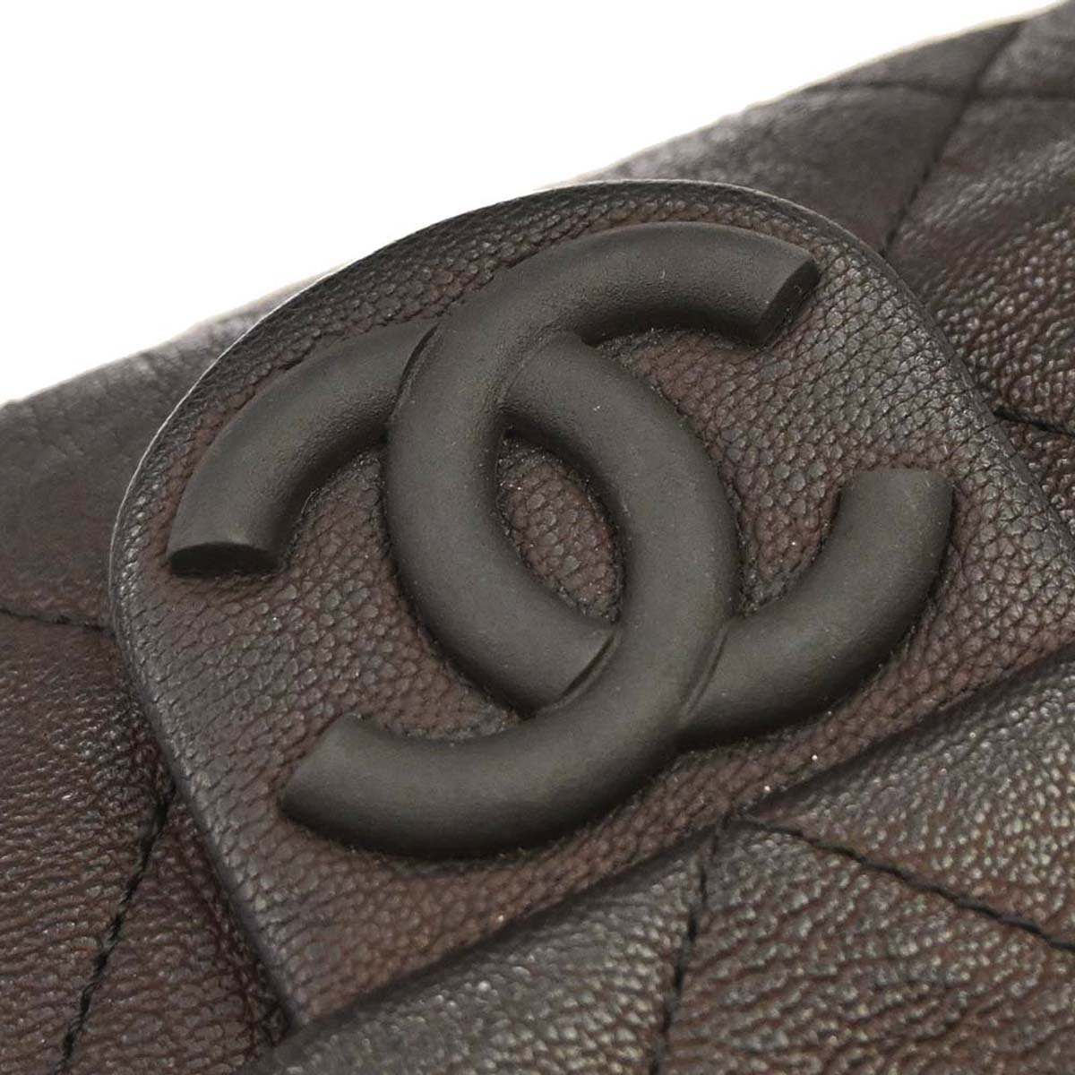 Chanel 2009-2010 Brown Calfskin Yacht Jumbo Handbag