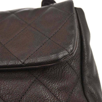 Chanel 2009-2010 Brown Calfskin Yacht Jumbo Handbag