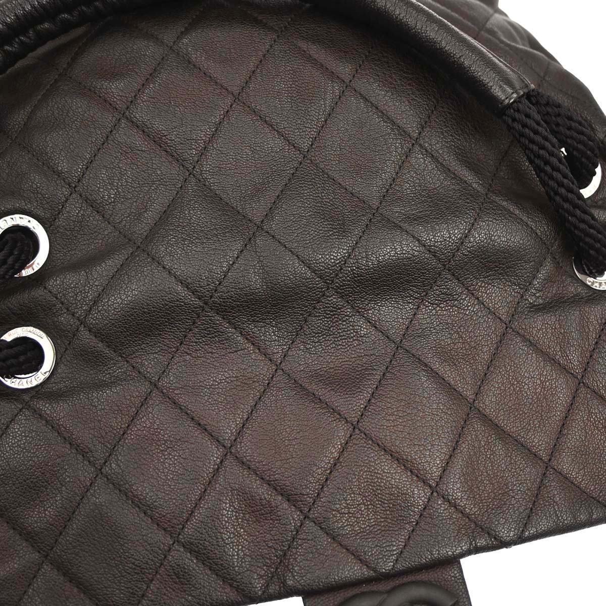 Chanel 2009-2010 Brown Calfskin Yacht Jumbo Handbag