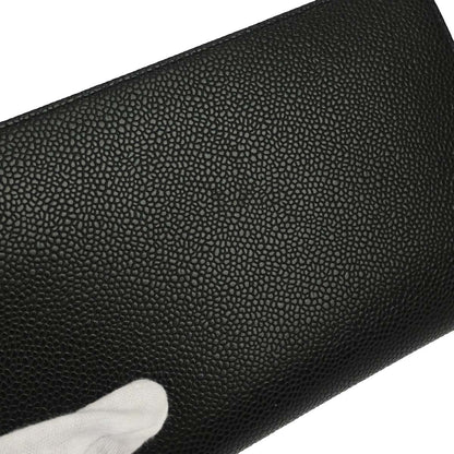 Chanel 2014-2015 Black Caviar Skin Timeless WOC Wallet on Chain Shoulder Bag